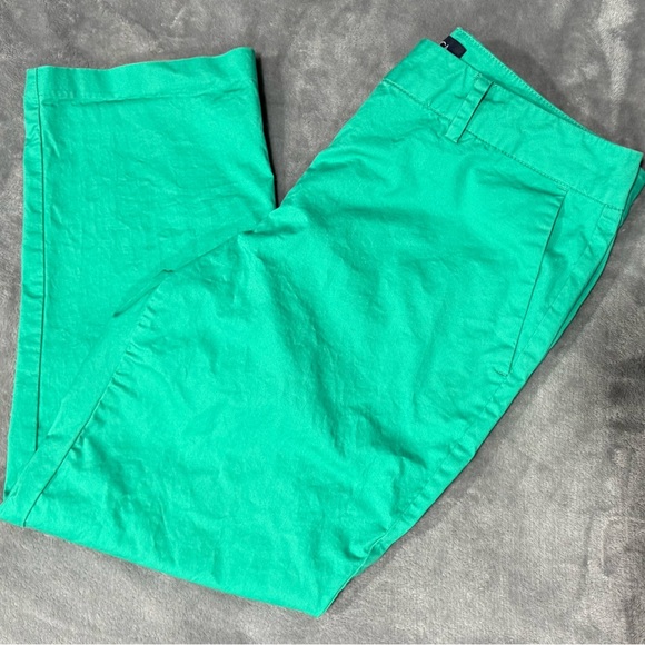 Nautica Cotton Blend Green Chinos - Picture 1 of 9